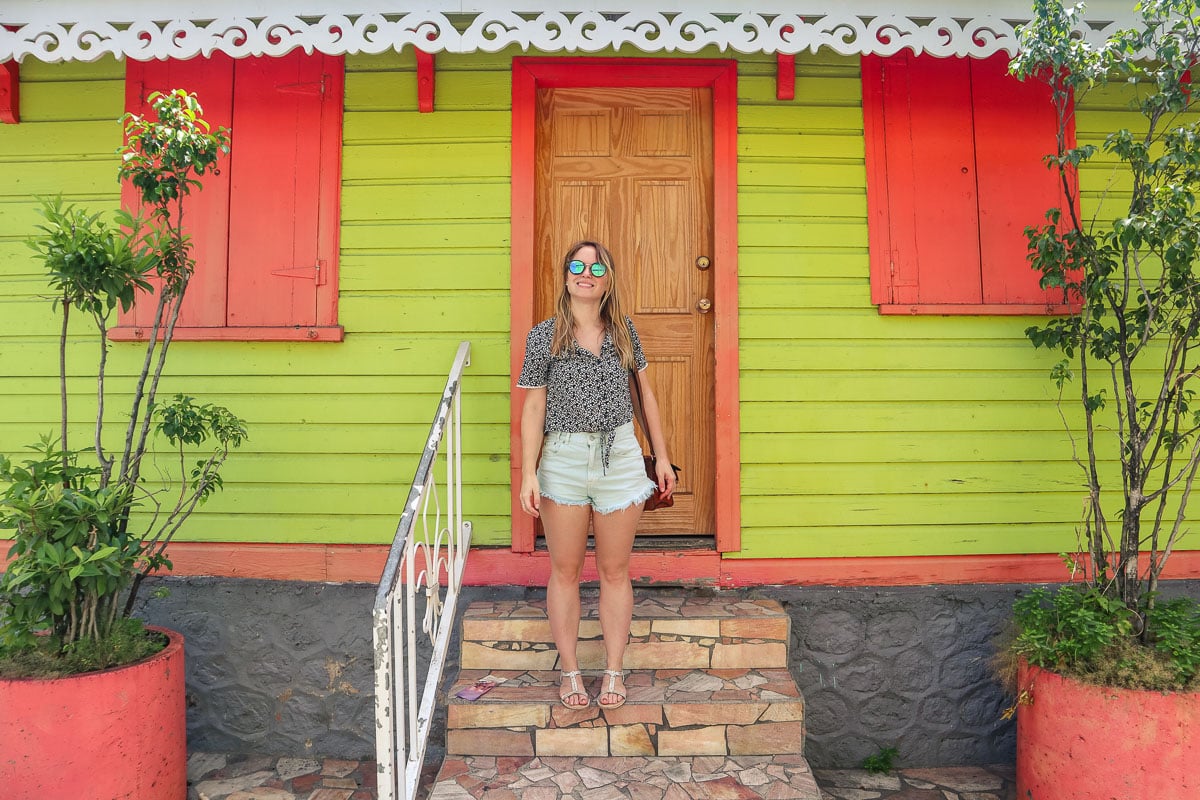 Exploring colourful Roseau, Dominica