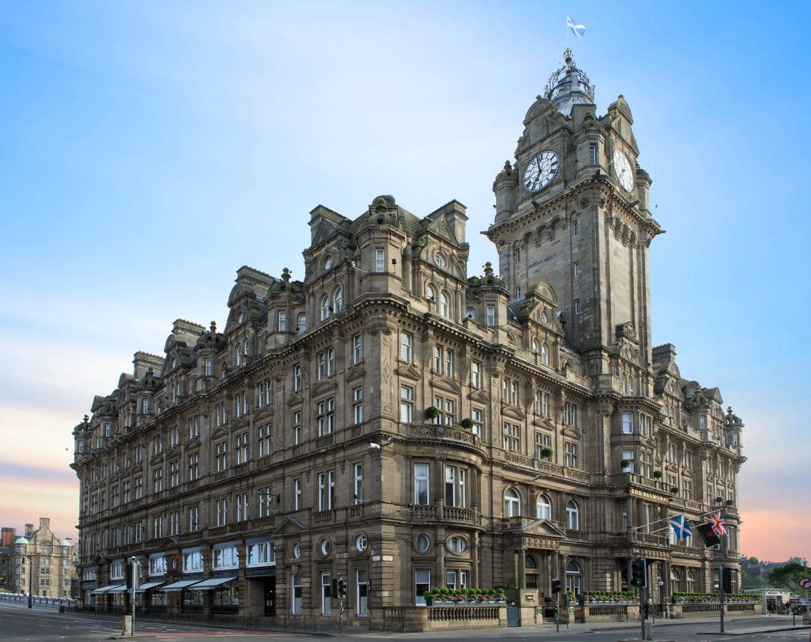 5 star luxury at The Balmoral Hotel, Edinburgh