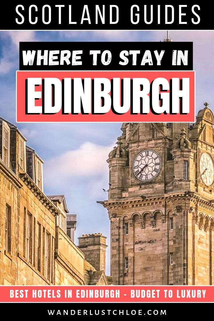 Where to stay in Edinburgh