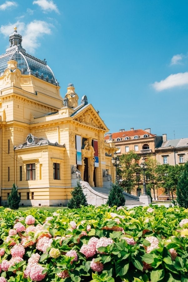 Art Pavillion in Zagreb