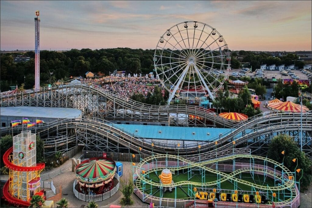 Dreamland Margate aerial view