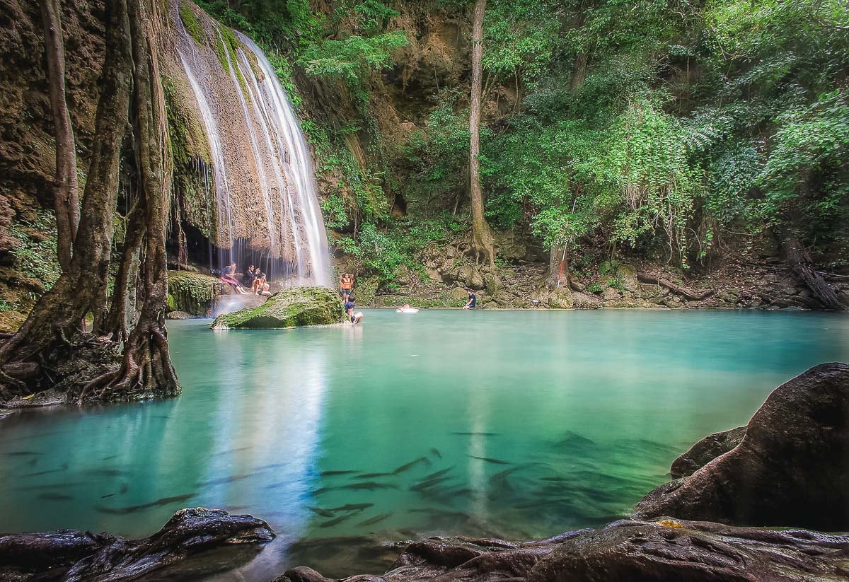 Erawan Waterfalls, Thailand