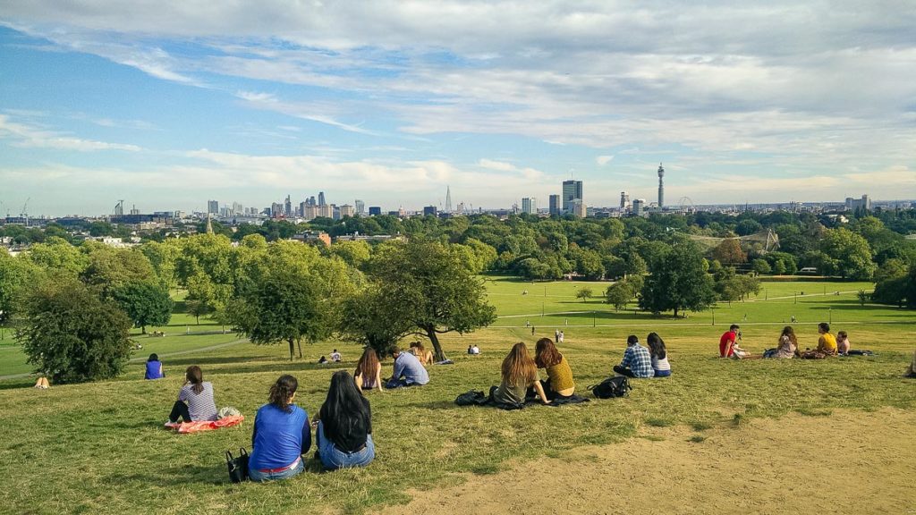 Primrose Hill - the best view of London