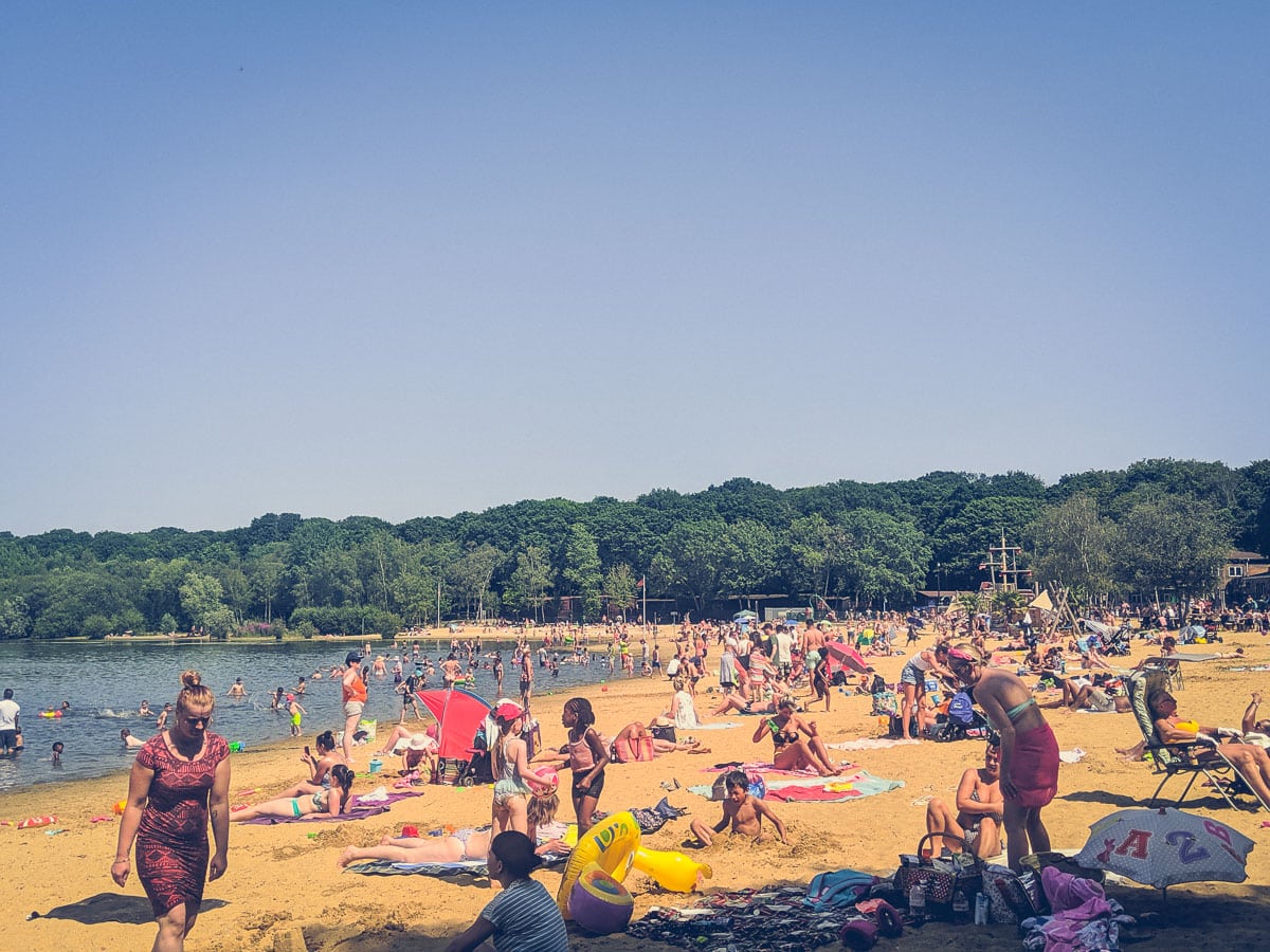 Ruislip Lido - Beach in London