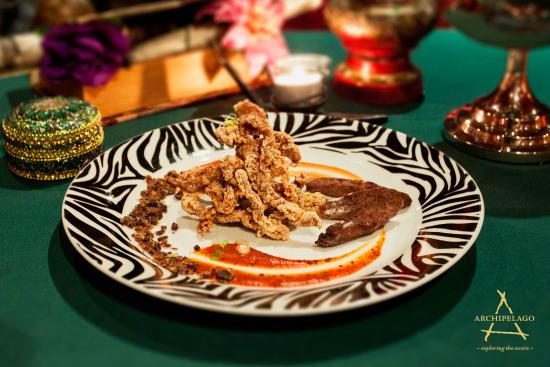 Zebra jerky at Archipelago, London