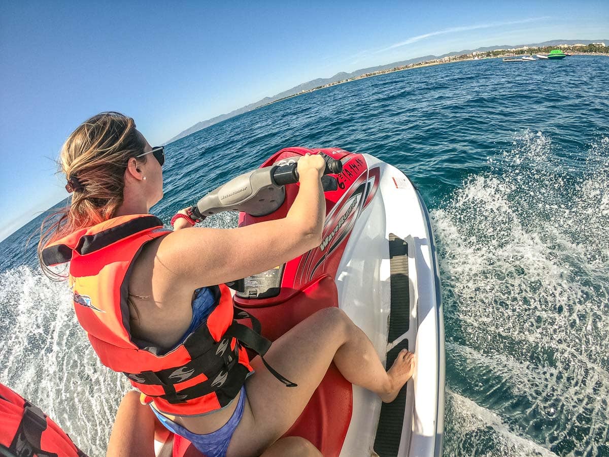 Jetskiing in Salou