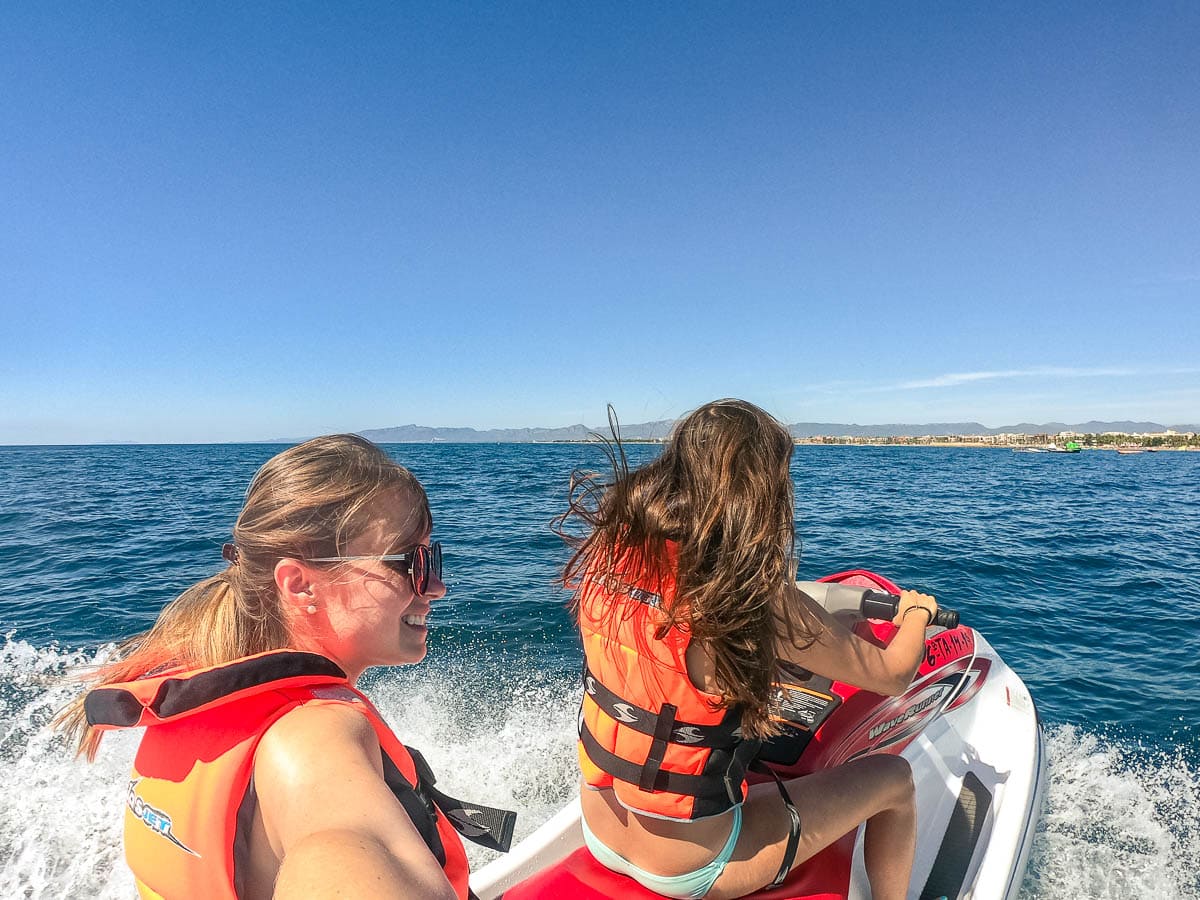 Jetskiing in Salou