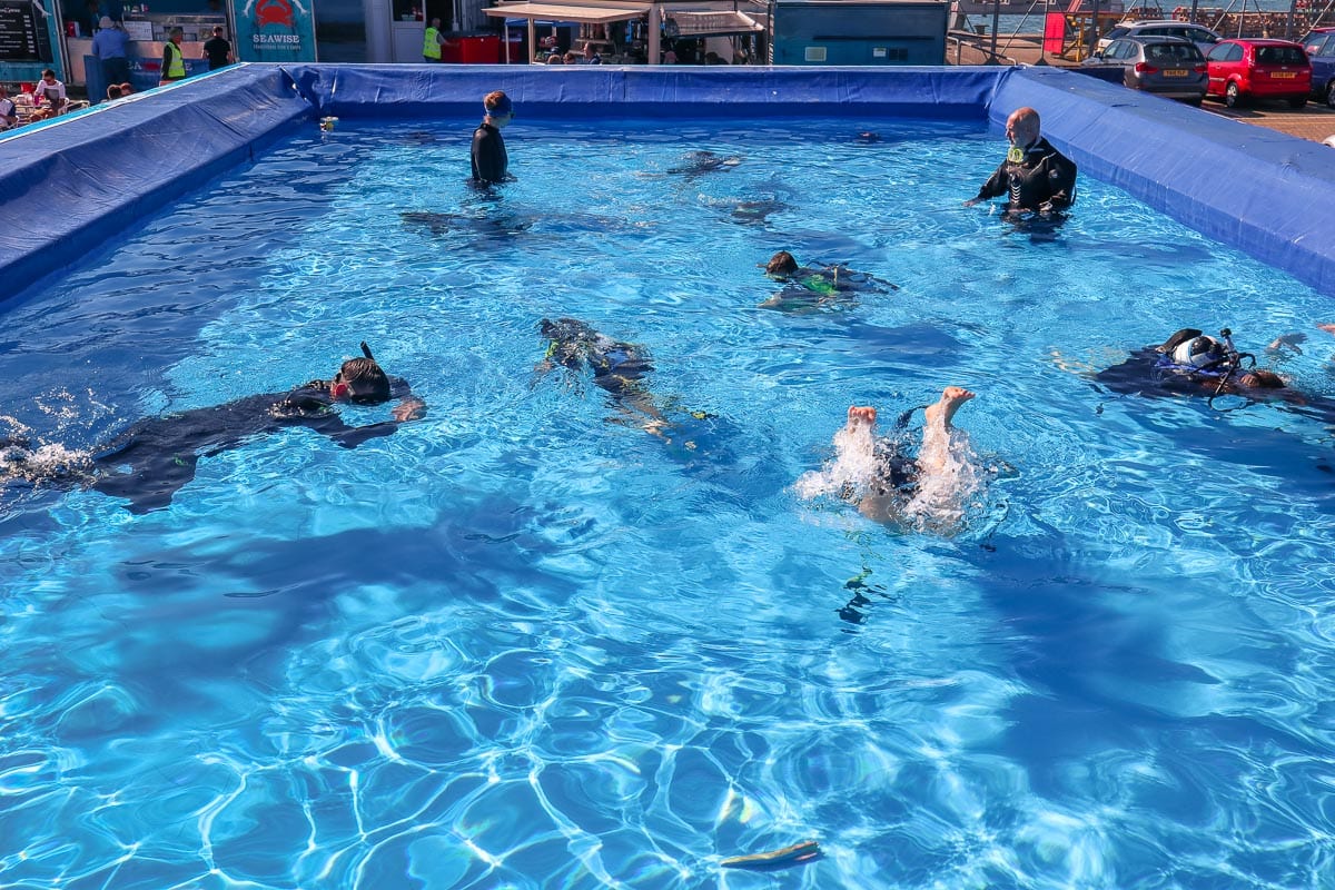 Try-a-dive at the Southampton Boat Show