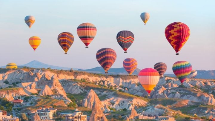 hot air balloon tour turkey