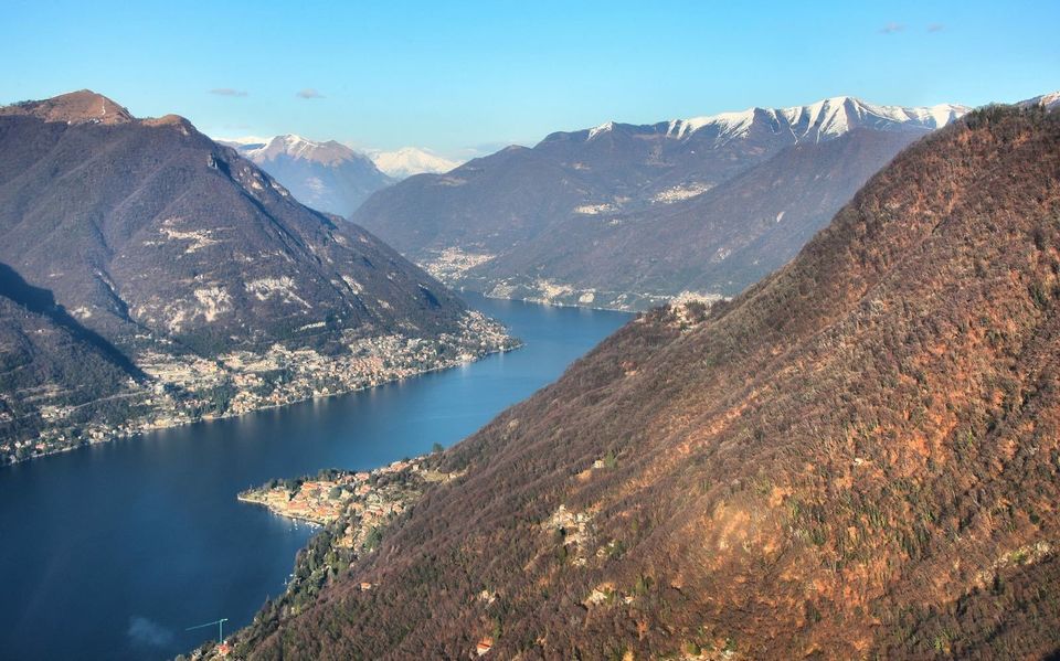 Lake Como helicopter tour