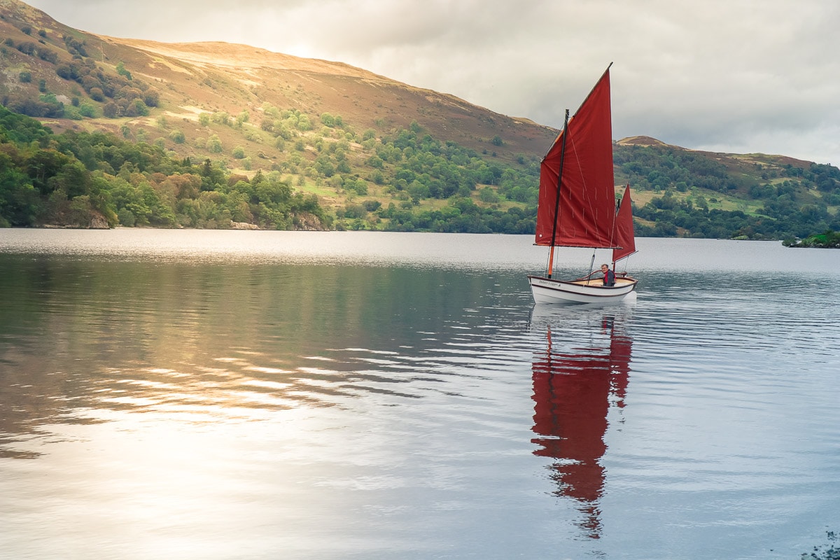 Sailing in Glenridding, Ullswater