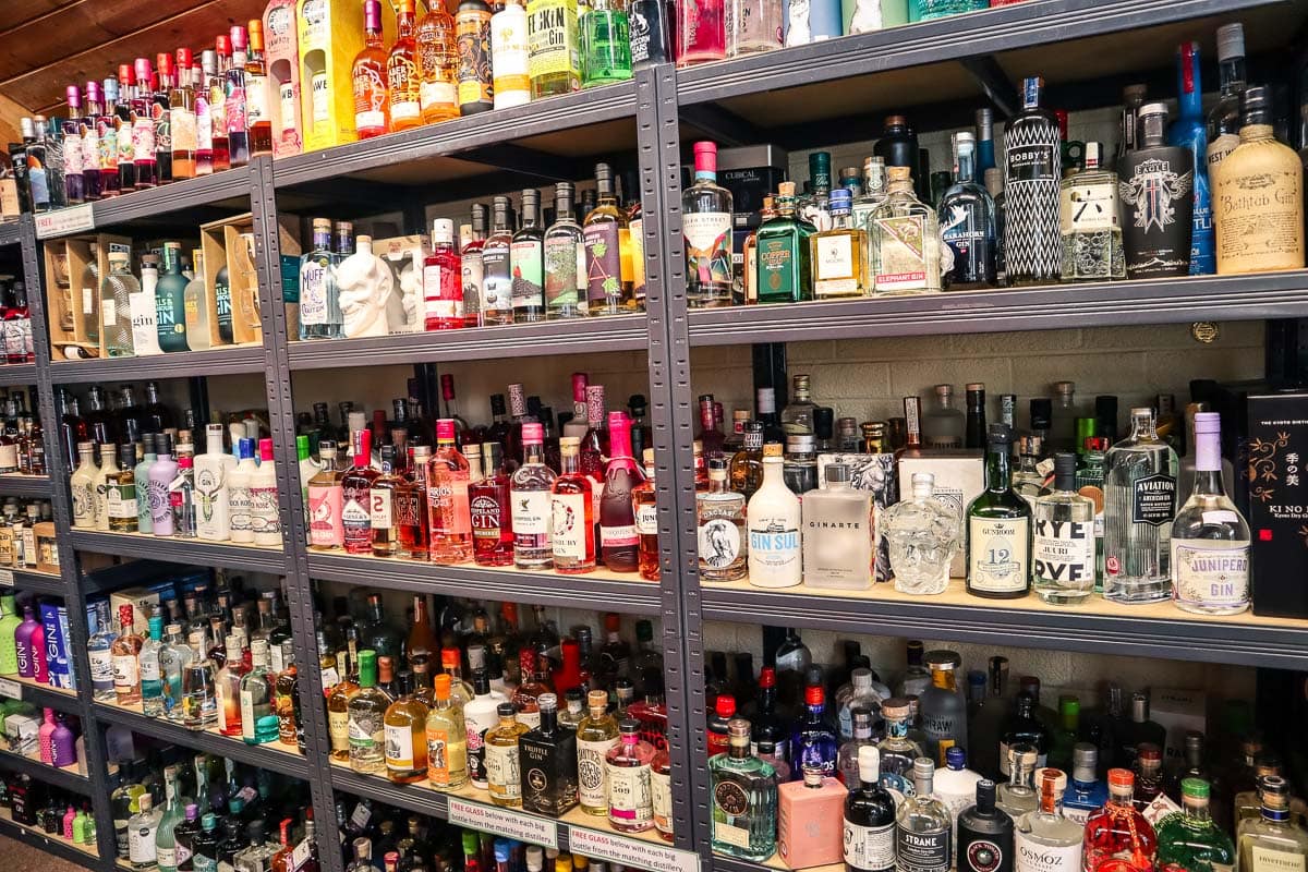 Gin paradise at Chestnut House, Pooley Bridge