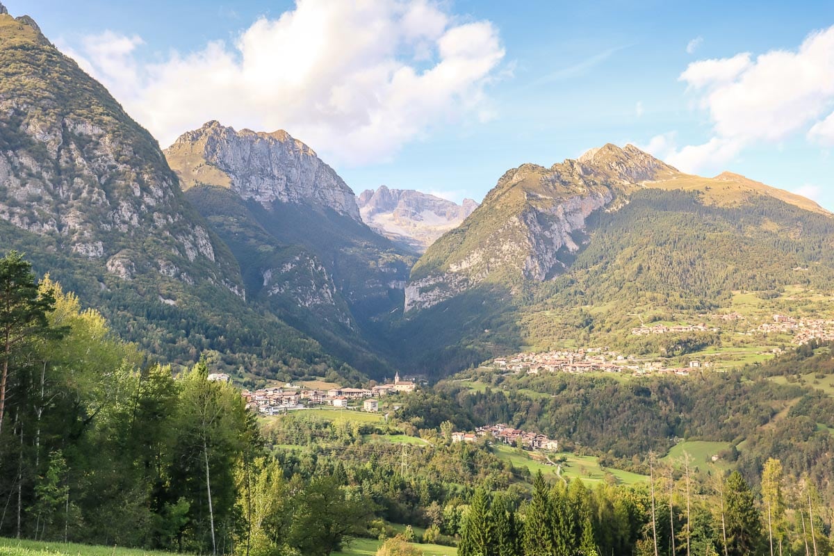 Incredible views in Terme di Comano