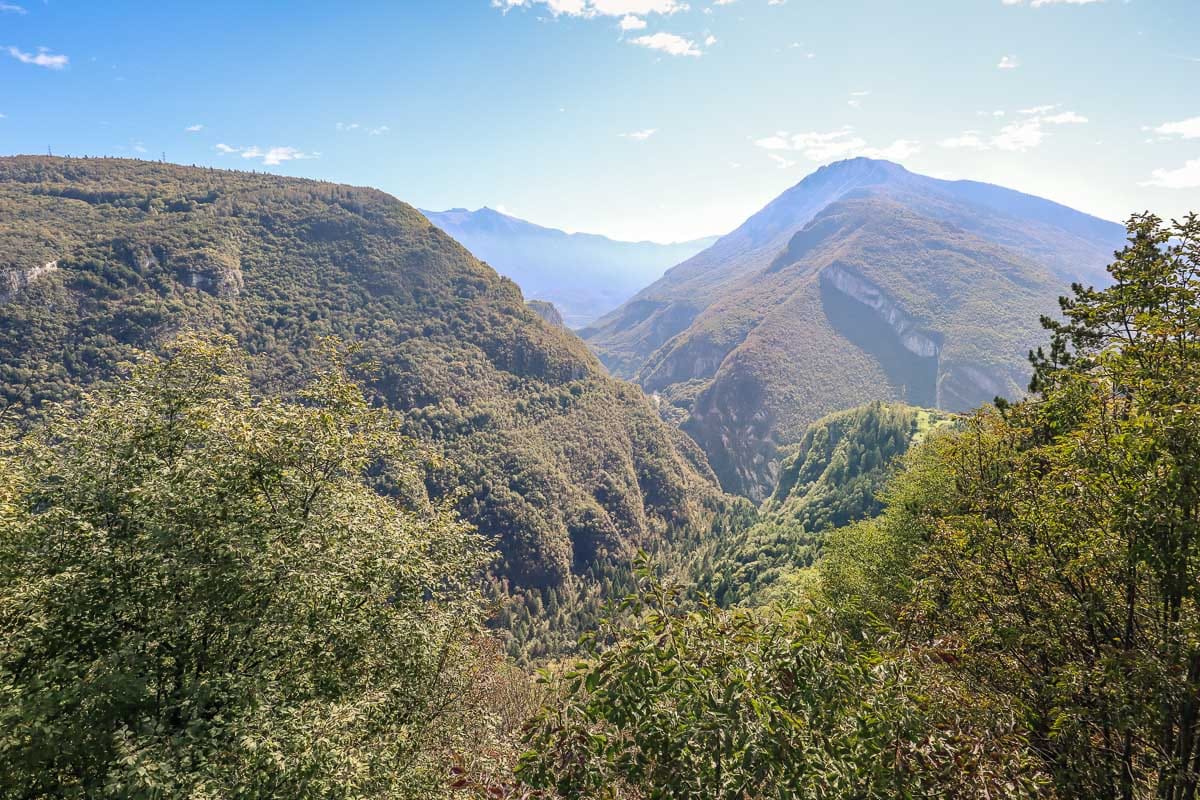 Incredible views in Terme di Comano