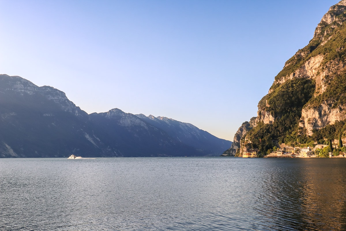 Beautiful morning in Riva del Garda