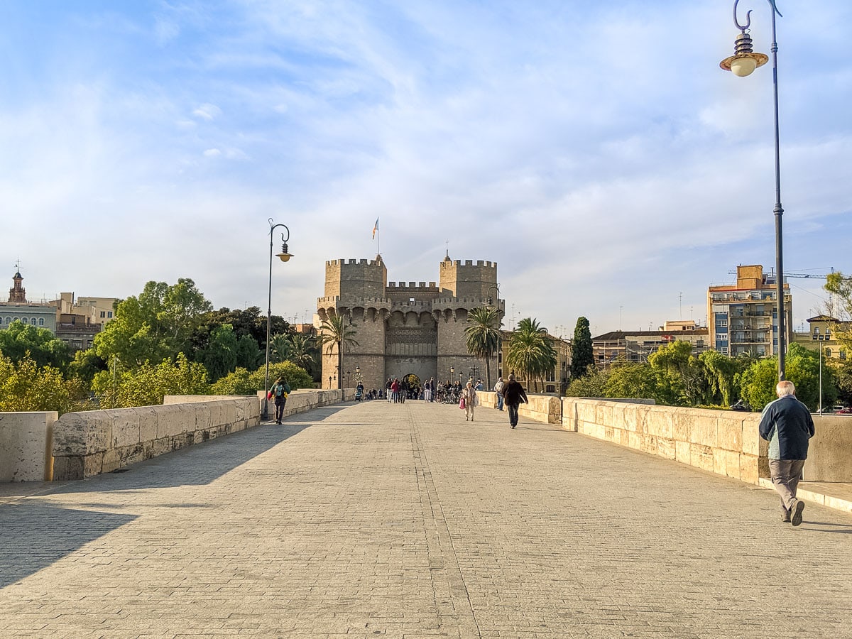 View from Pont de las Serrans