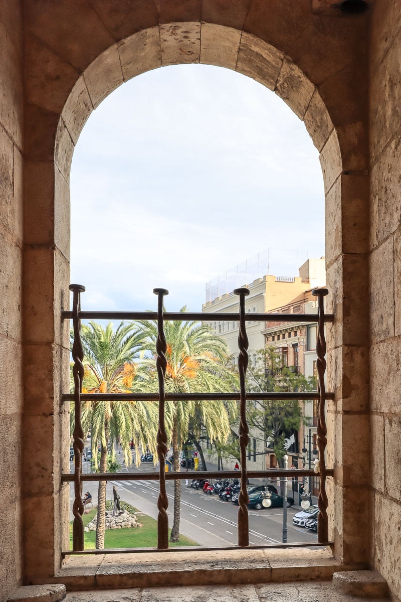 Lots of different viewpoints at Torres de Serranos, Valencia