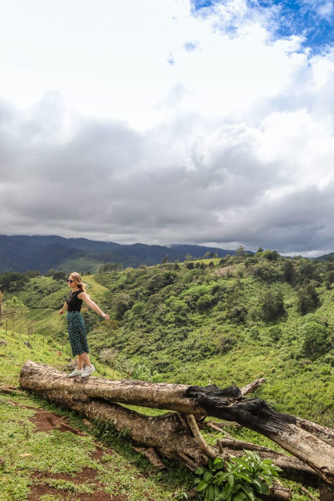 Enjoying the exciting landscapes in Costa Rica