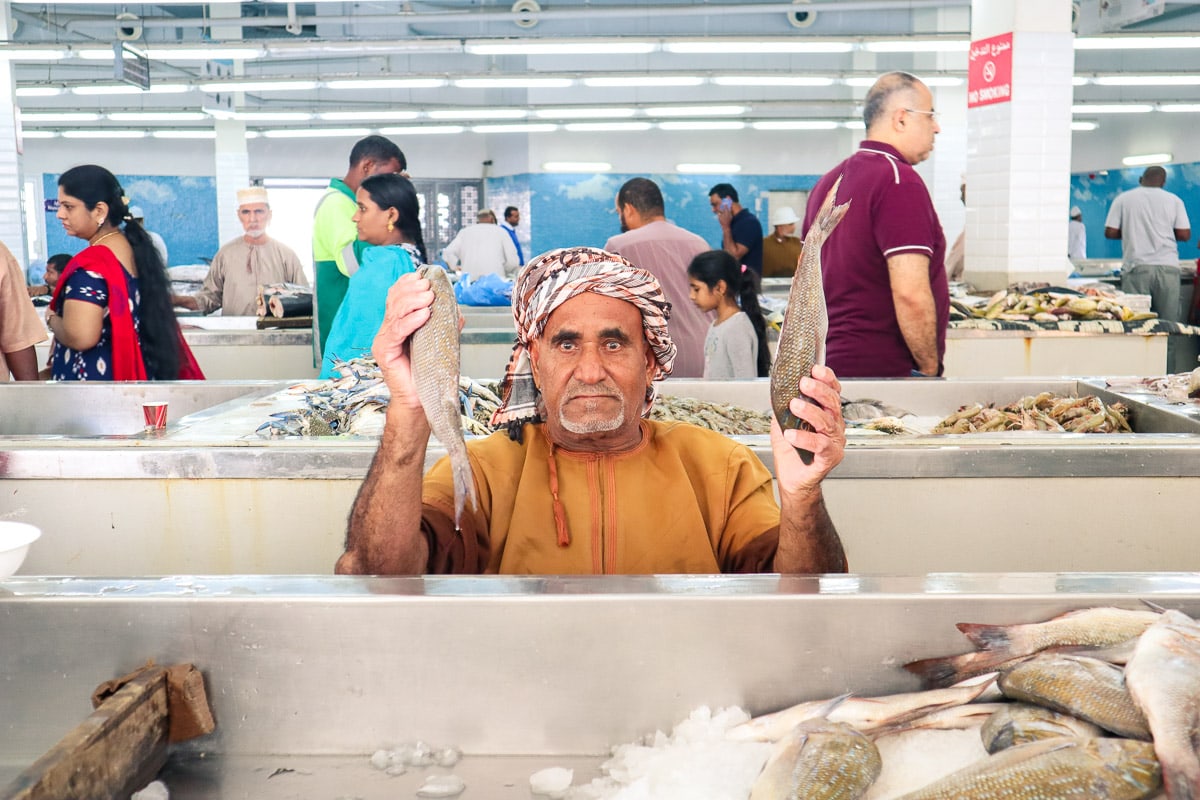 Muscat fish market