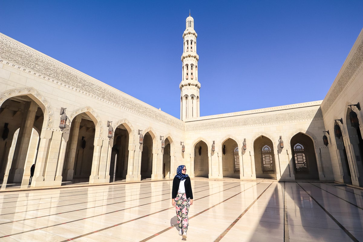 Sultan Saboos Store Moske, Muscat