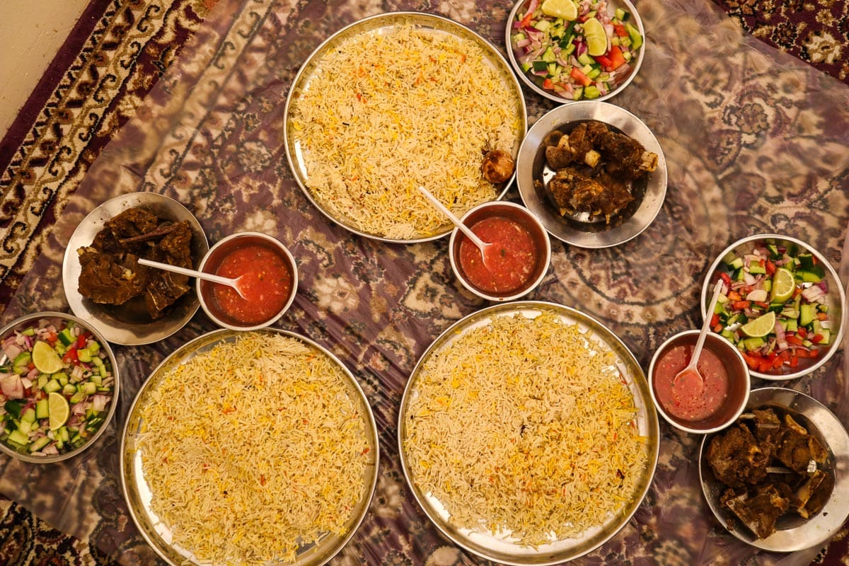 Shuwa - a traditional Omani dish