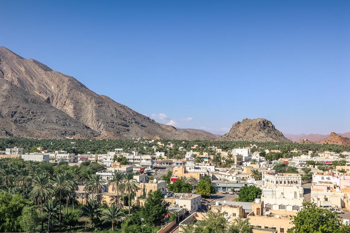 View of Rustaq, Oman