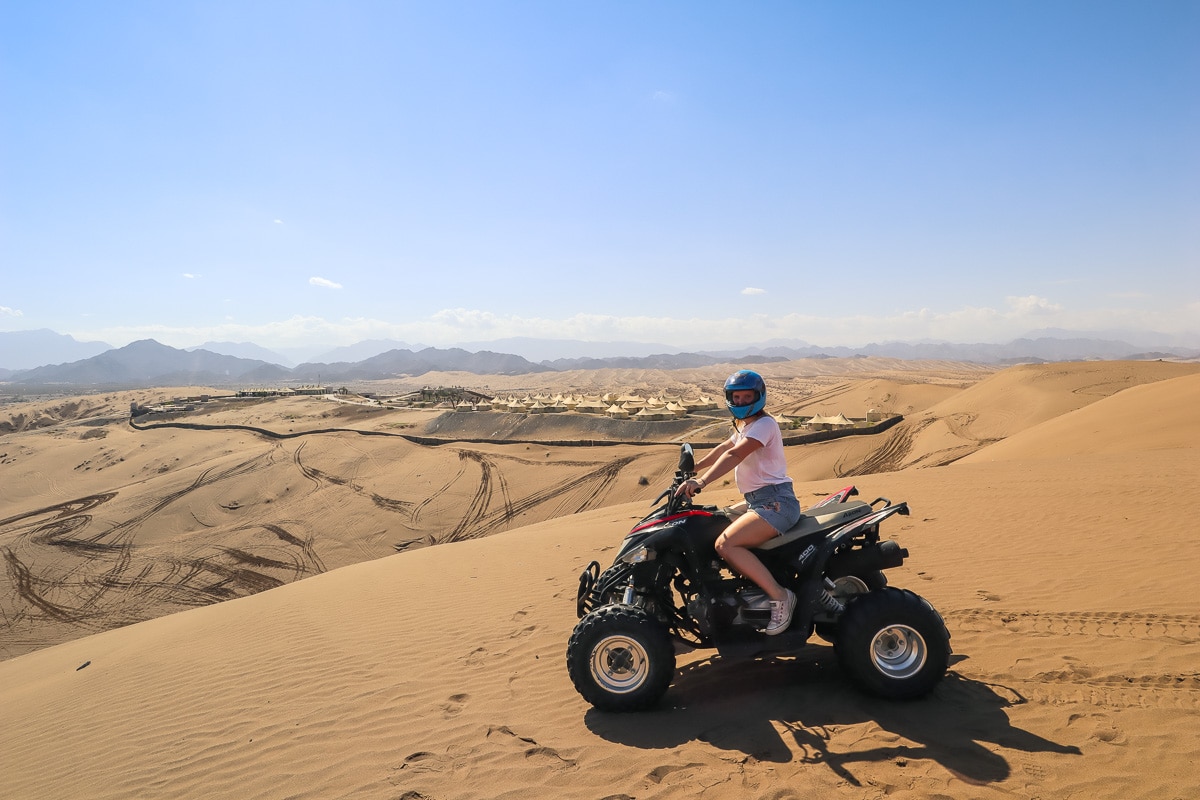 Quad biking in Oman