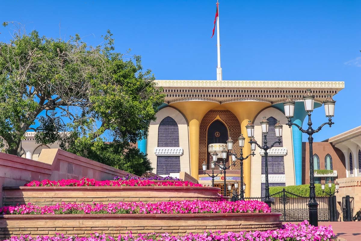 Sultan's Palace (Al Alam Palace) Muscat