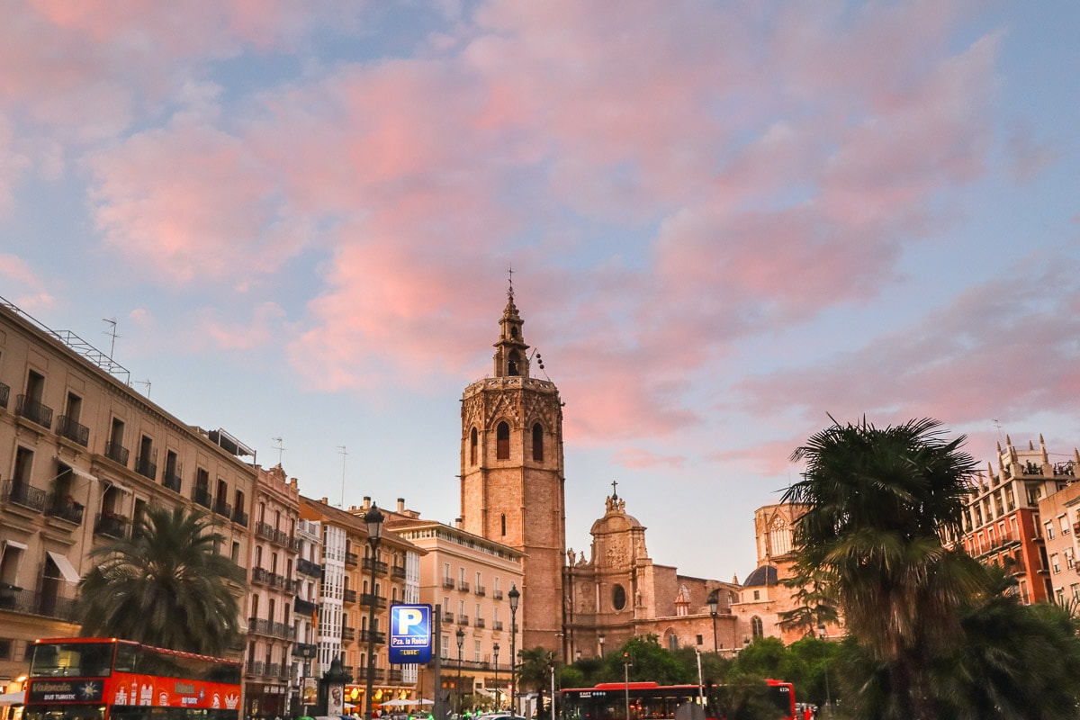 Sunset in Valencia