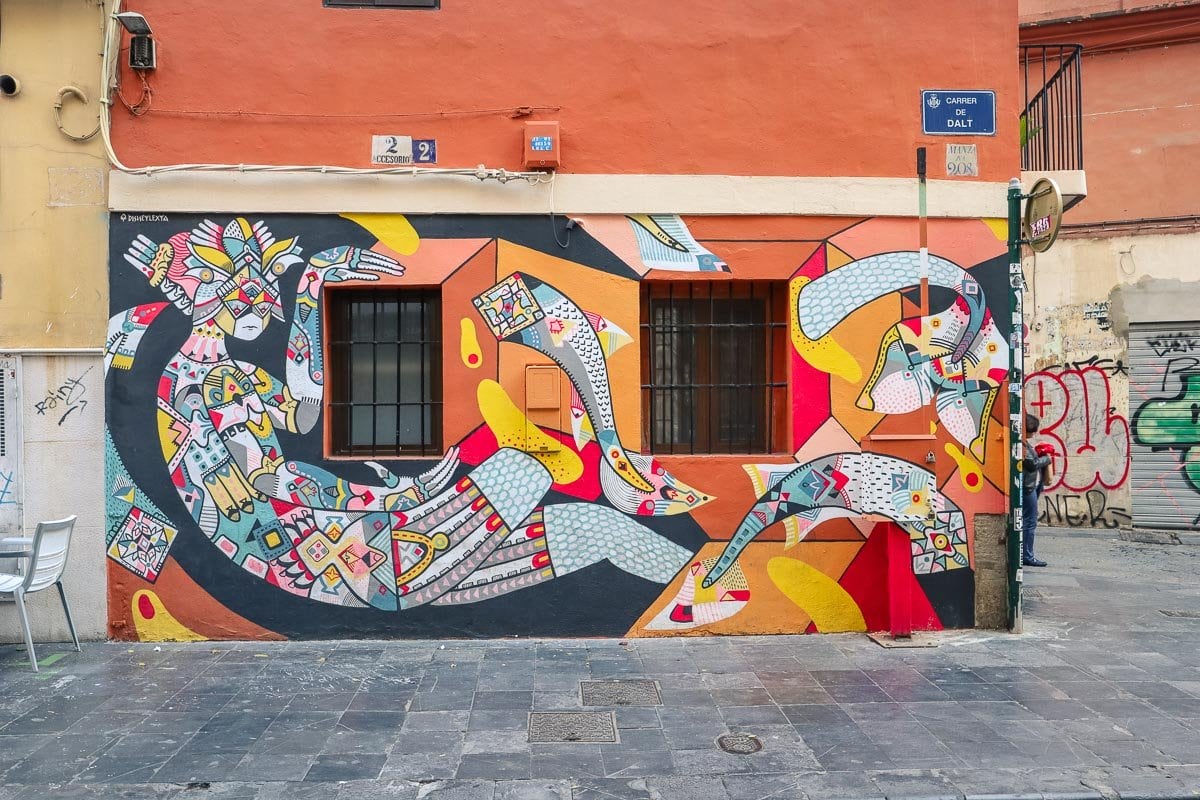 Street art in Valencia