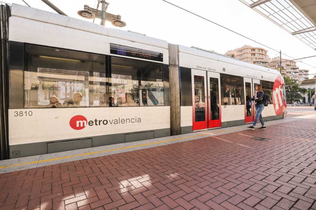 Valencia tram 