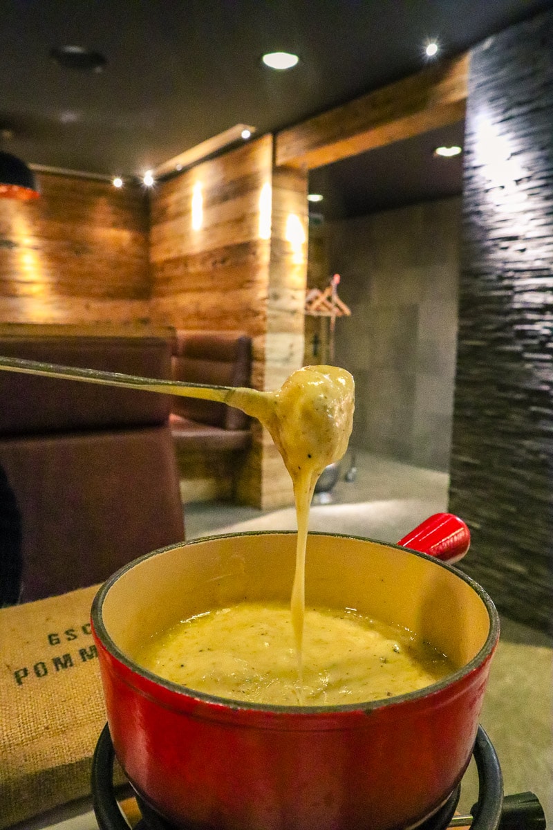 SayCheese truffle fondue