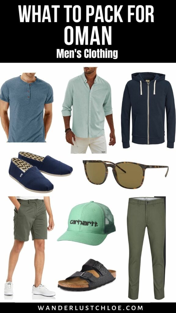 what to wear in Oman for men