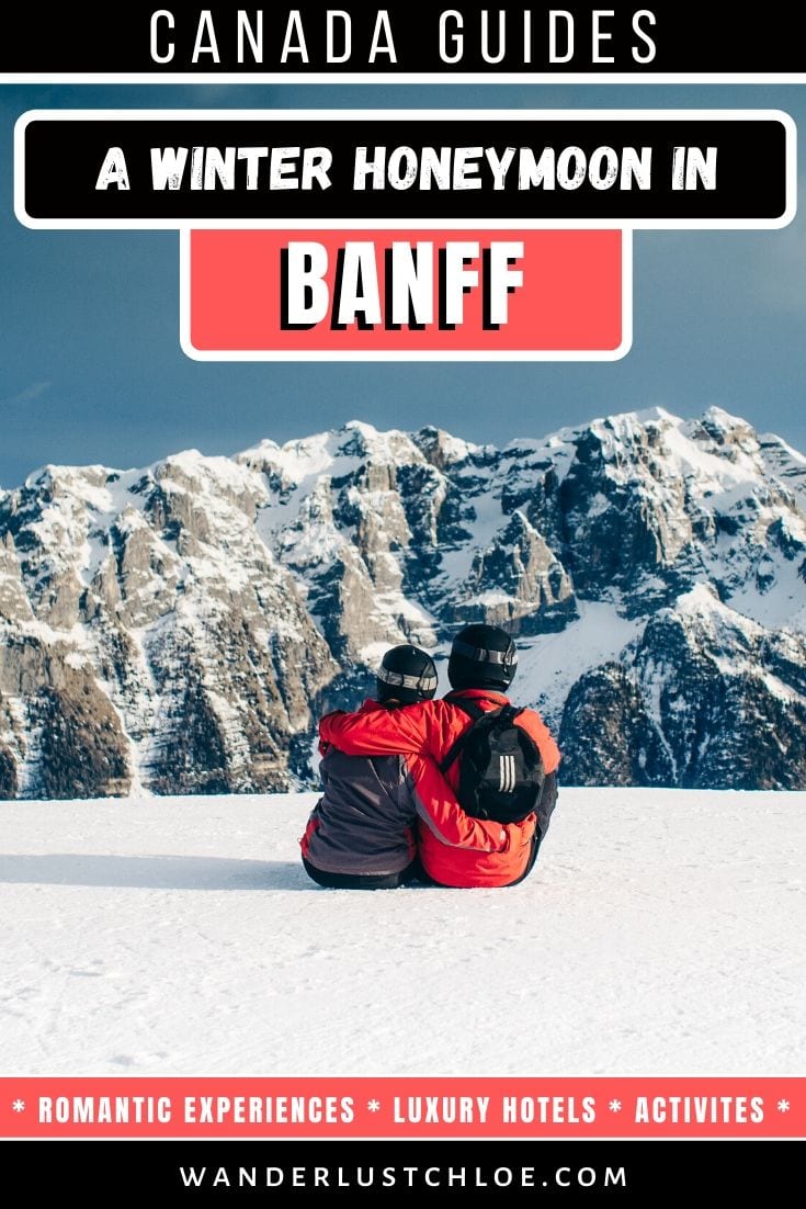 Winter honeymoon in Banff