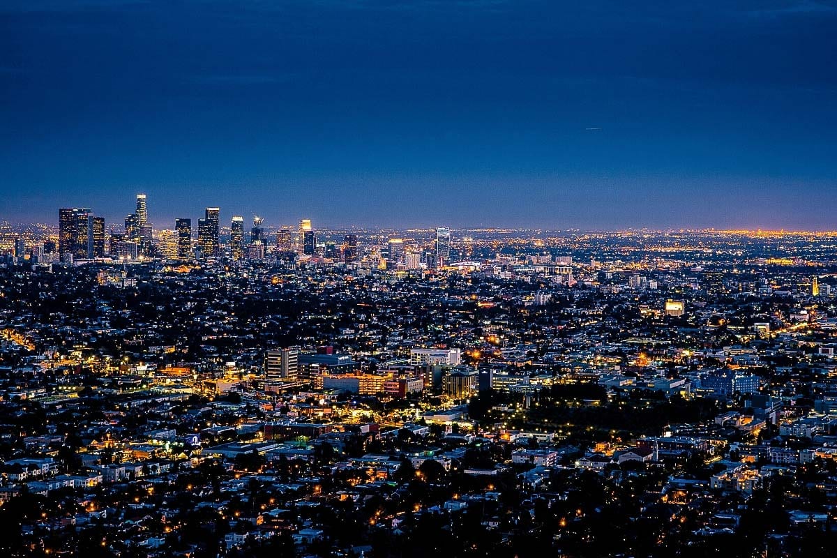 Los Angeles at night