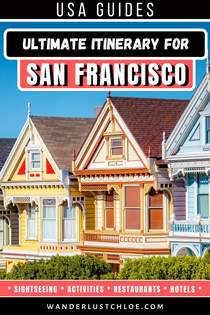 San Francisco itinerary