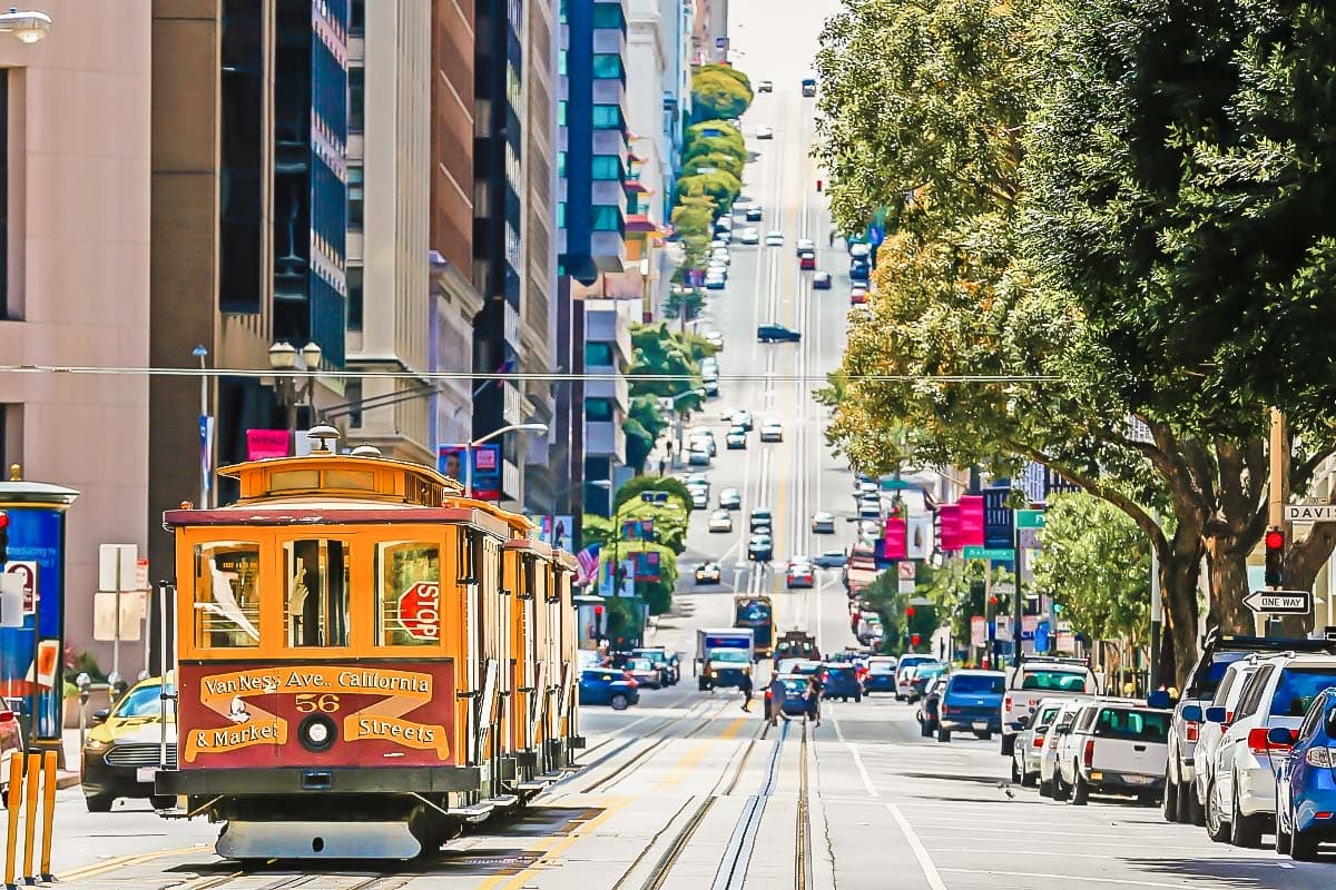 Streetcar in San Francisco