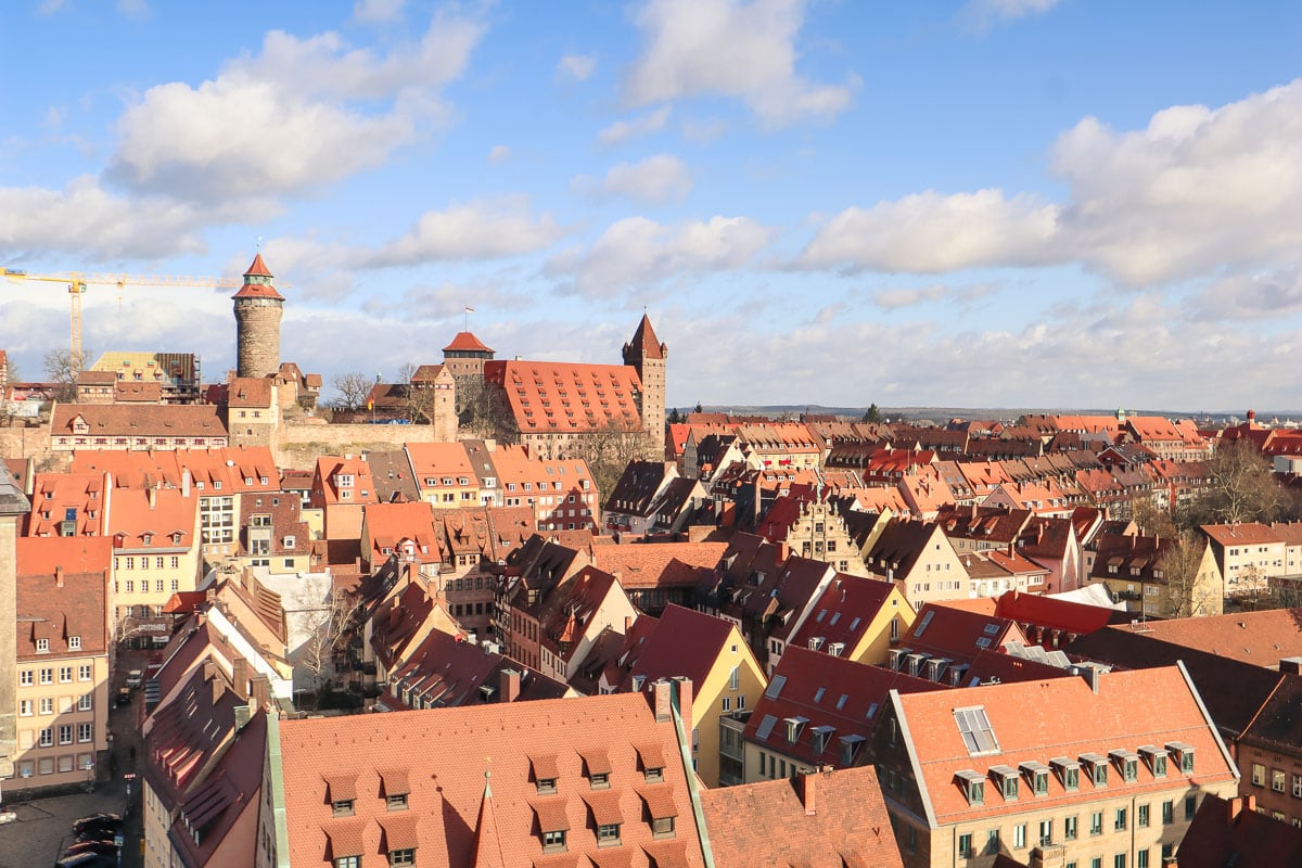 Best view of Nuremberg - from tower of St. Sebaldus Church