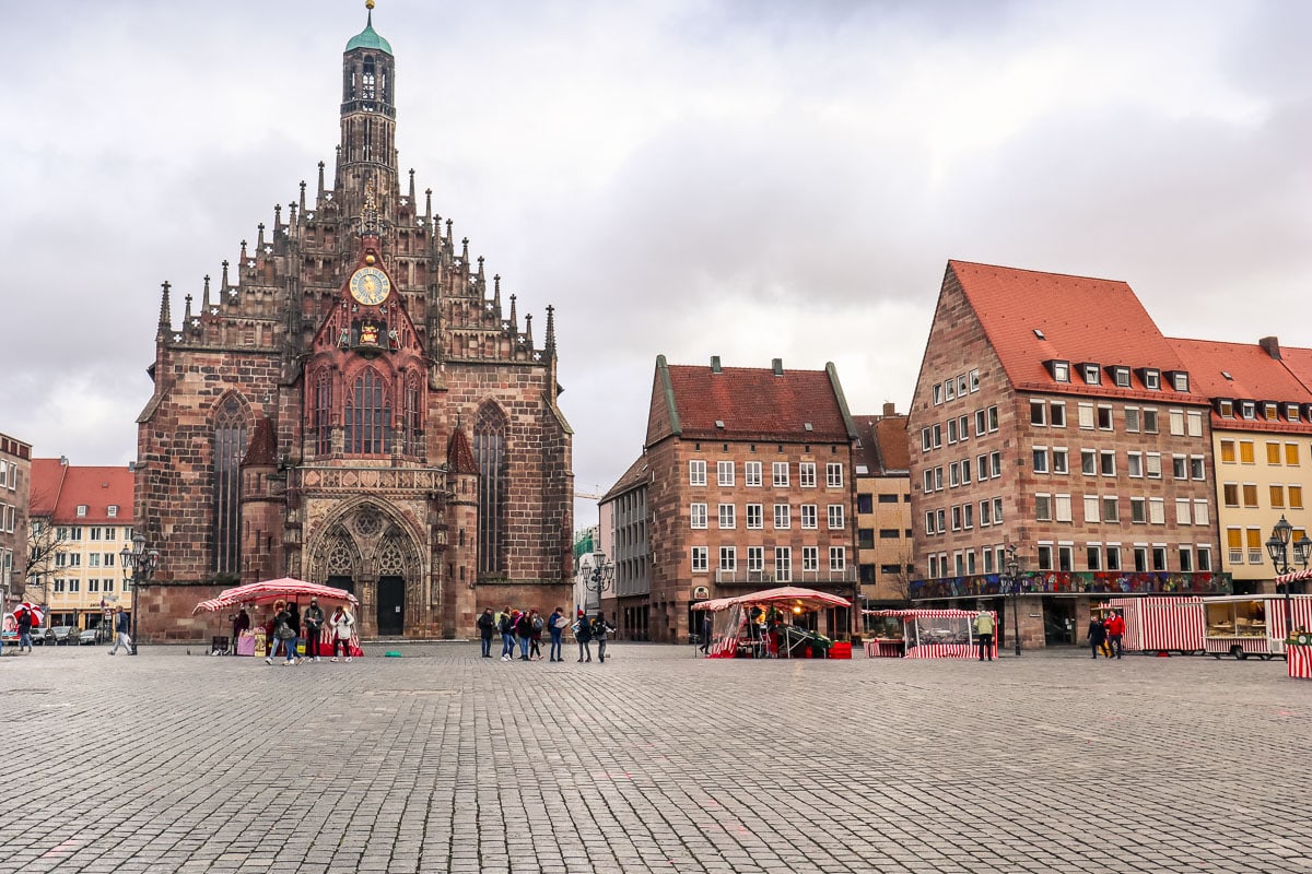 Frauenkirche, Nuremberg - where the Christmas Markets are held