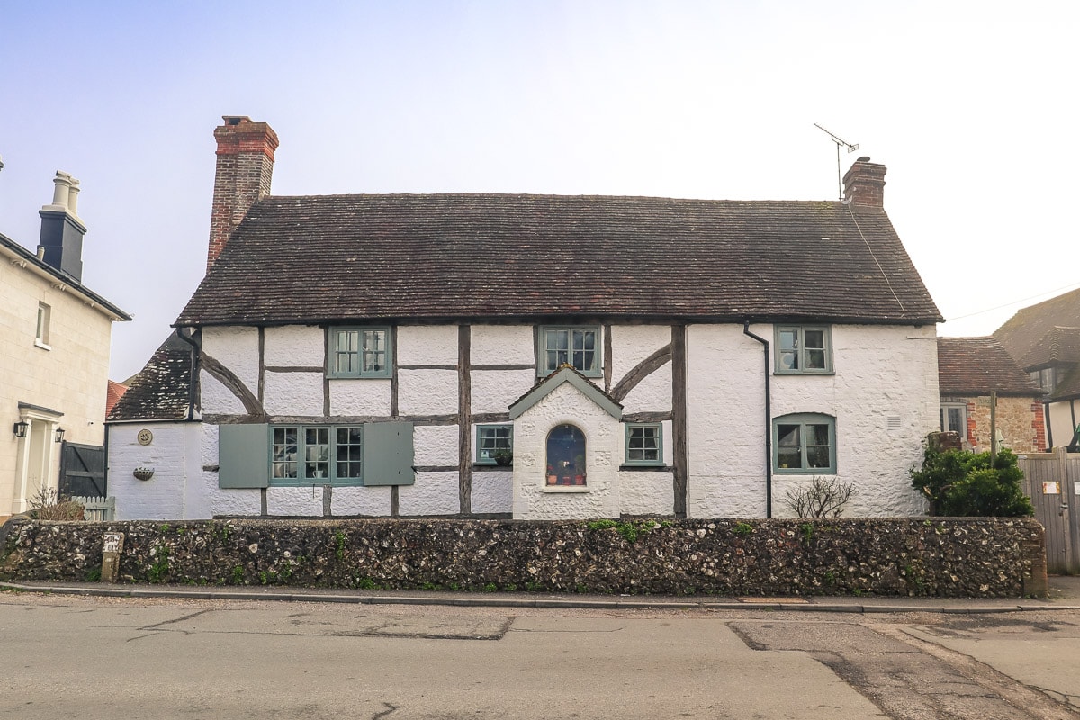 Pretty houses in Amberley