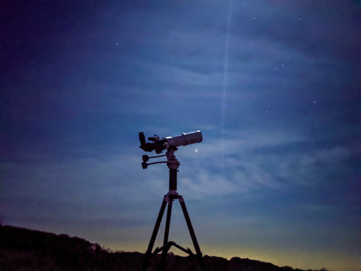 Stargazing on Old Winchester Hill