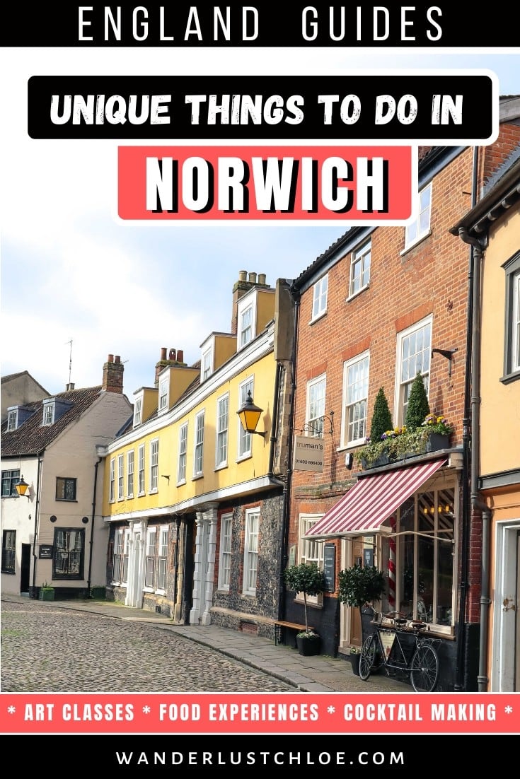 Unique things to do in Norwich