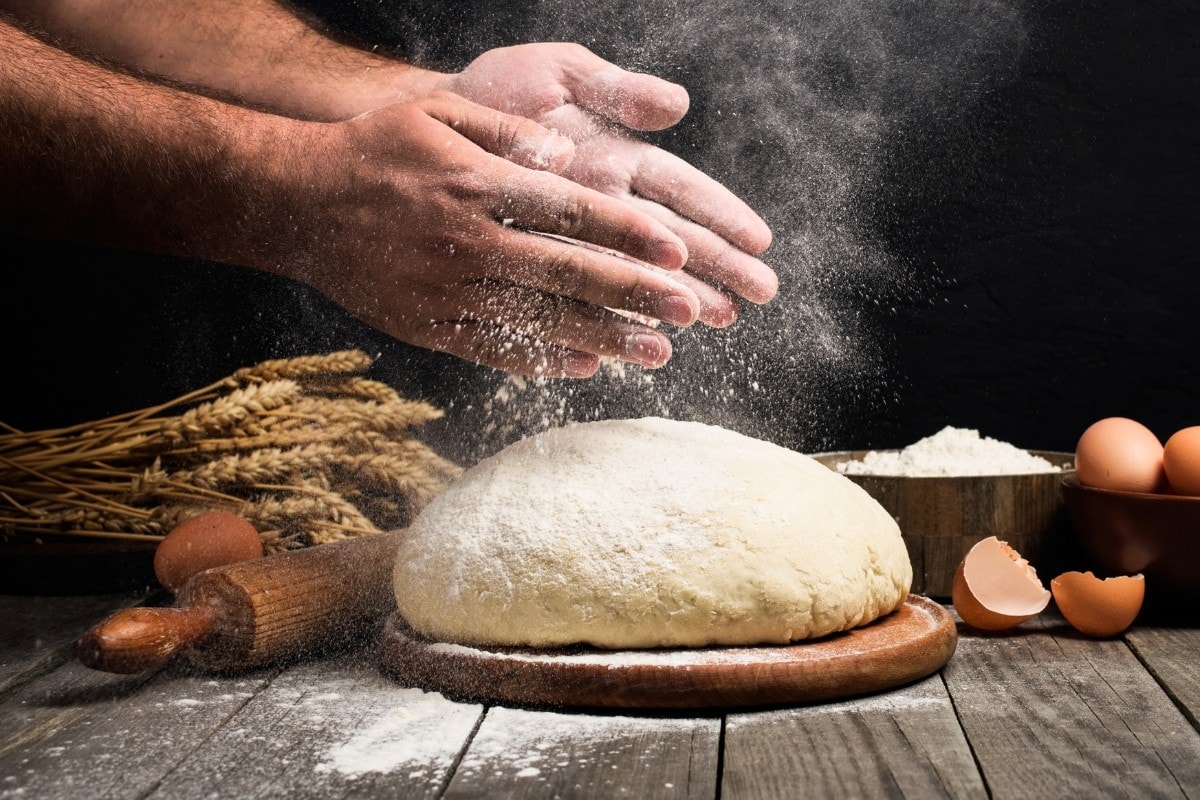 Baking bread using a subscription box 