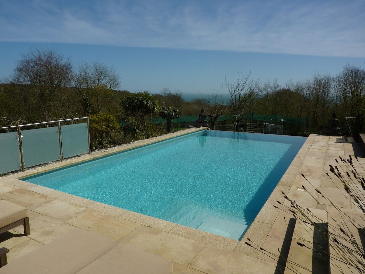 Pool at The Summer House, Cornwall