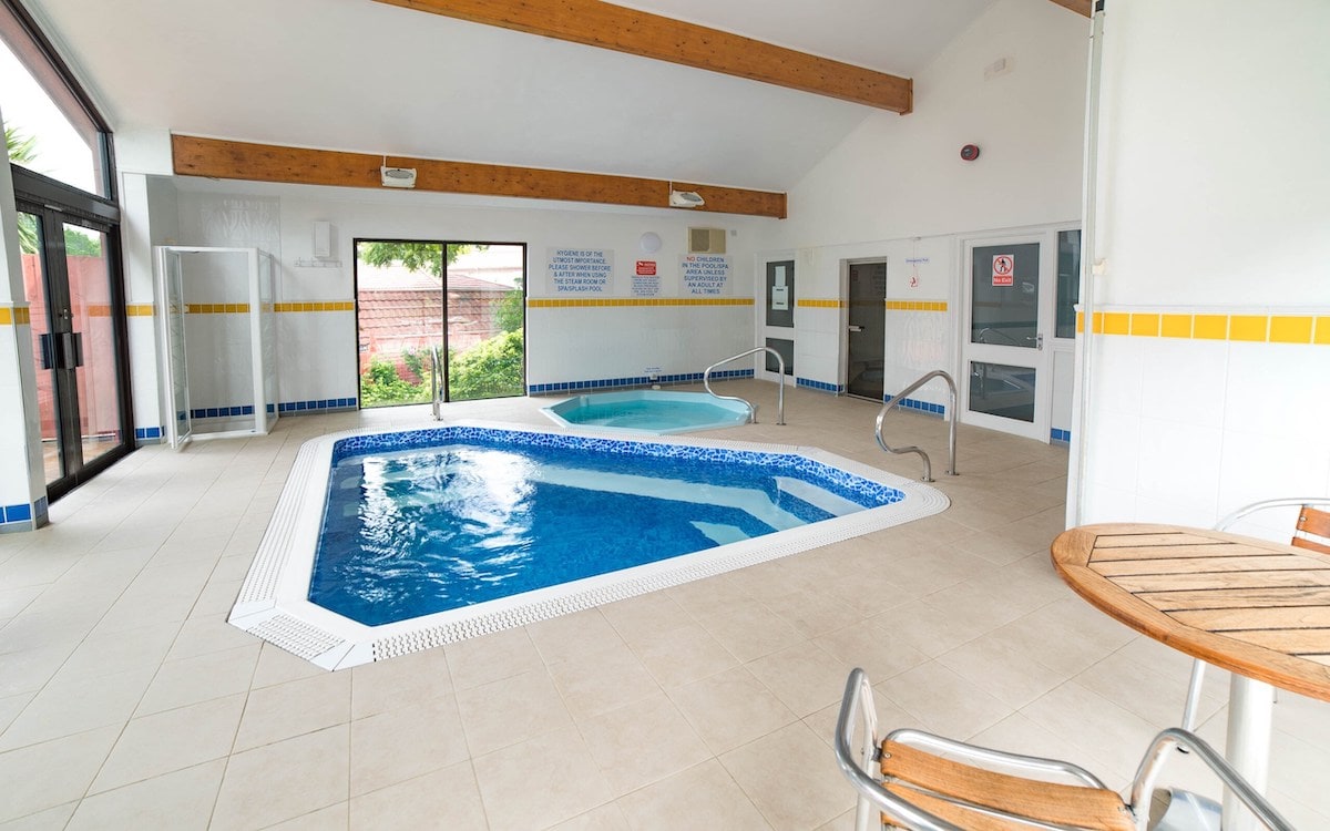 Pool at Tricklebrook Cottage, Cornwall