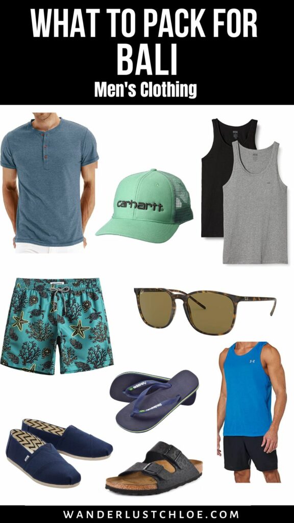 what to wear in Bali for men