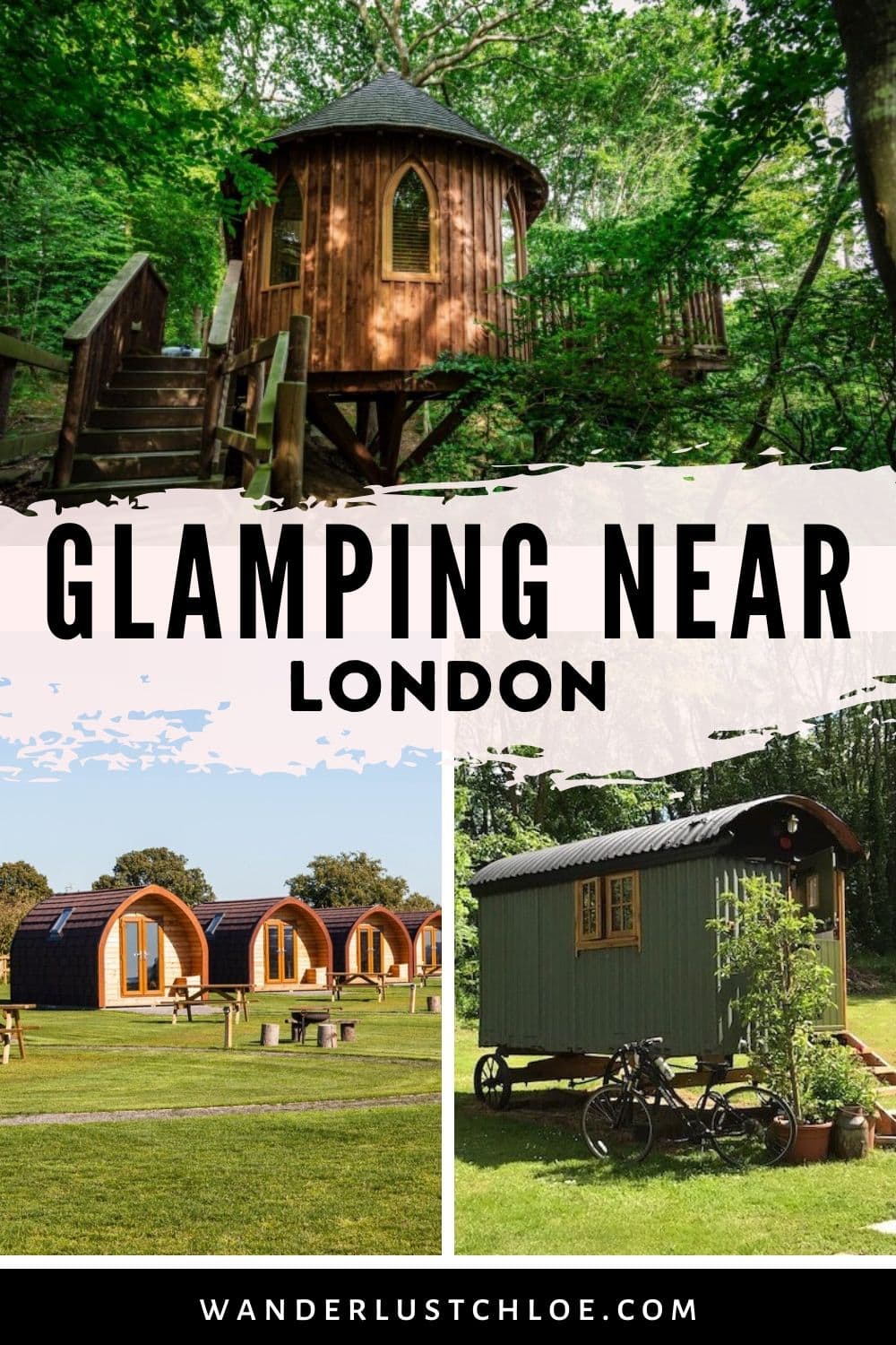 Glamping near London - quirky accommodation near London