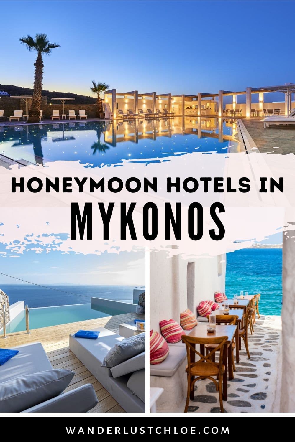 best honeymoon hotels in Mykonos