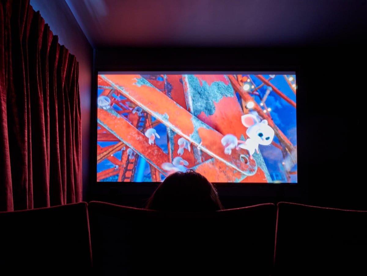 The Bluehouse - cinema room