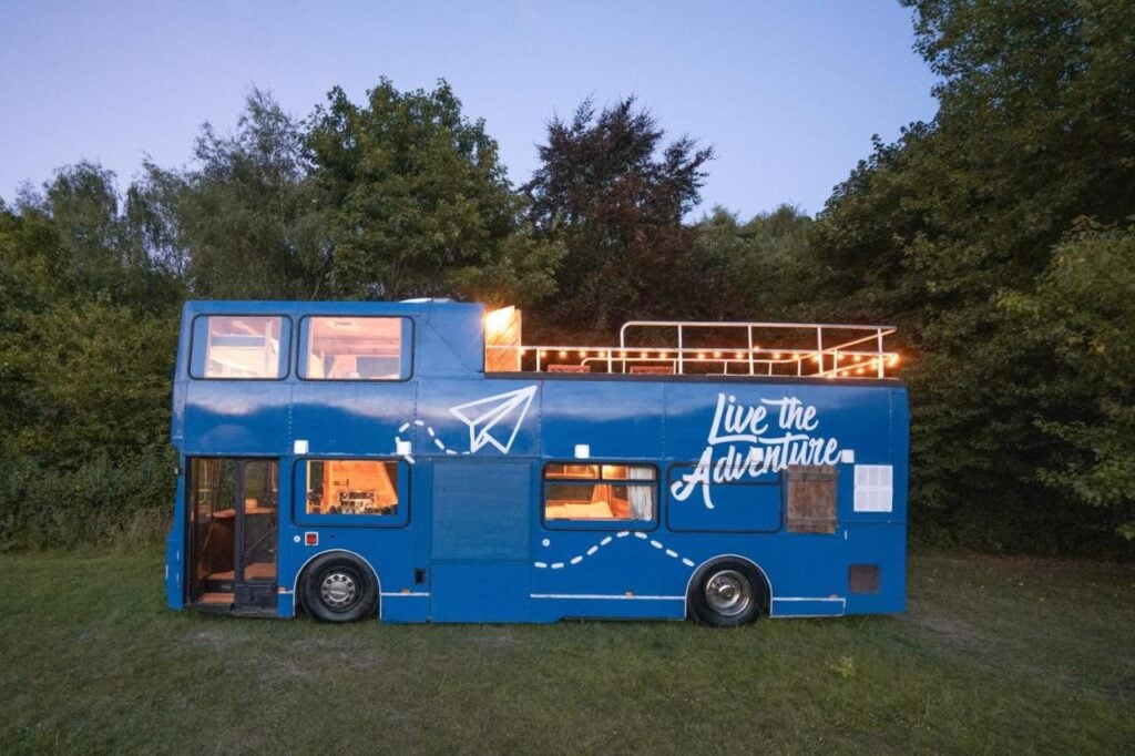 glamping bus